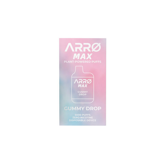 ARRØ MAX – Gummy Drop (5,000 Puffs) Plant Powered Aromatherapy Device, Single Pack