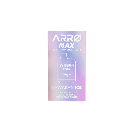 ARRØ MAX – Hawaiian Ice (5,000 Puffs) Plant Powered Aromatherapy Device, Single Pack