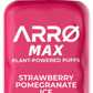 ARRØ MAX – Strawberry Pomegranate Ice (5,000 Puffs) Plant Powered Aromatherapy Device, Single Pack
