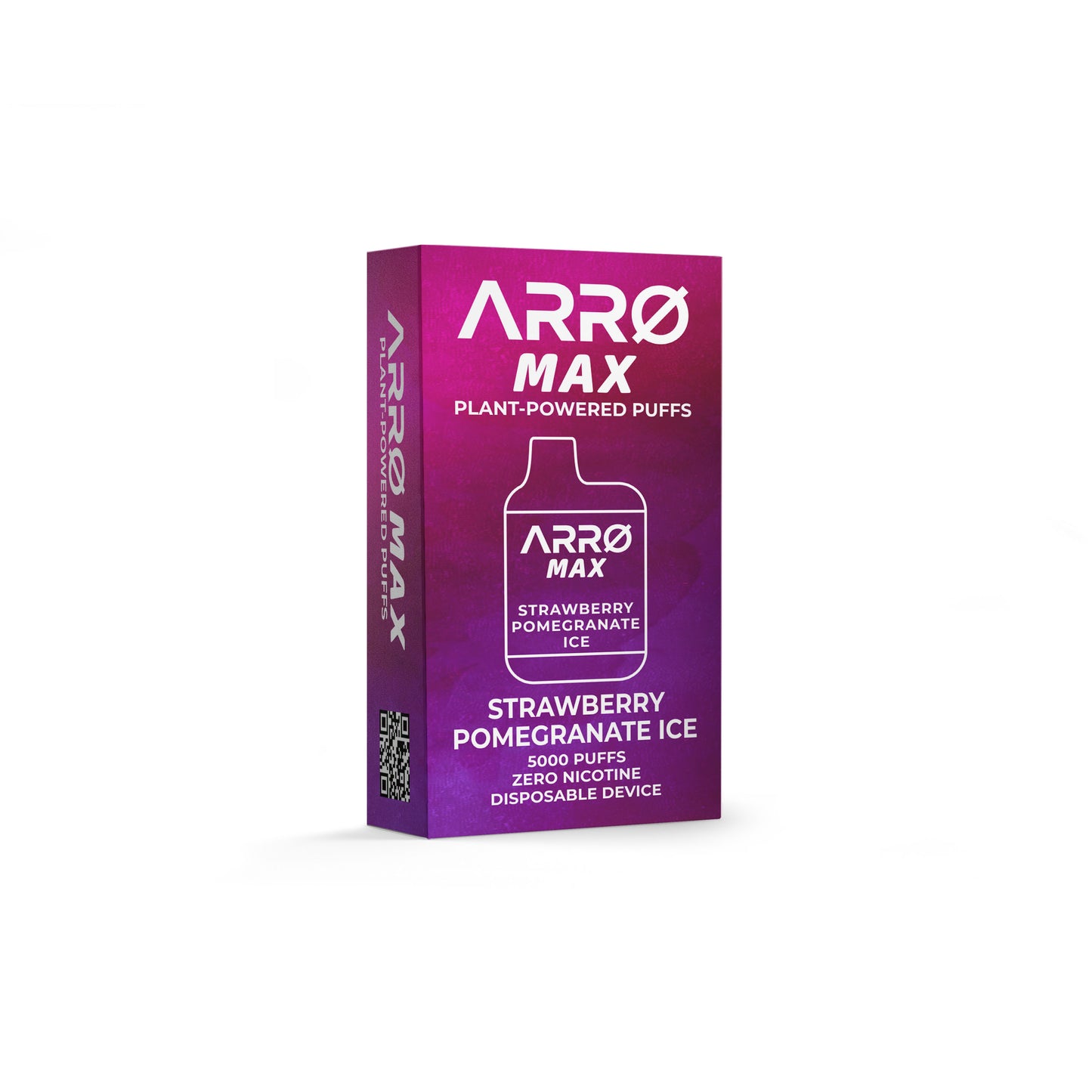 ARRØ MAX – Strawberry Pomegranate Ice (5,000 Puffs) Plant Powered Aromatherapy Device, Single Pack