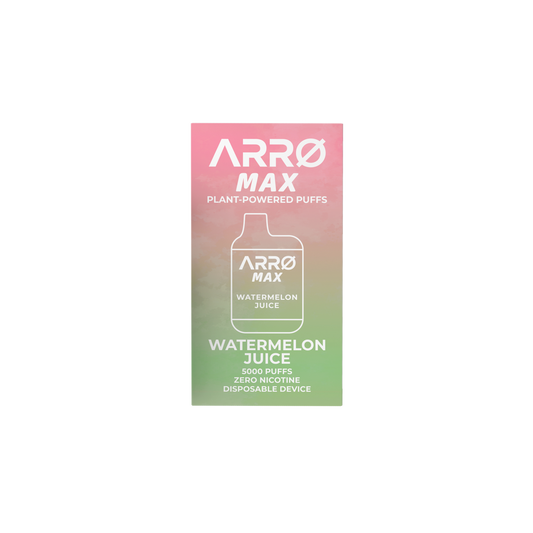 ARRØ MAX –  Watermelon Juice (5,000 Puffs) Plant Powered Aromatherapy Device