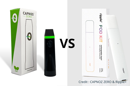 Capnos vs. Ripple+: Which No Nicotine Vape Brand to Go With?