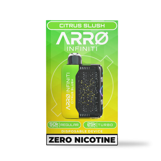 ARRØ INFINITI - Zero Nicotine Vapes Citrus Slush