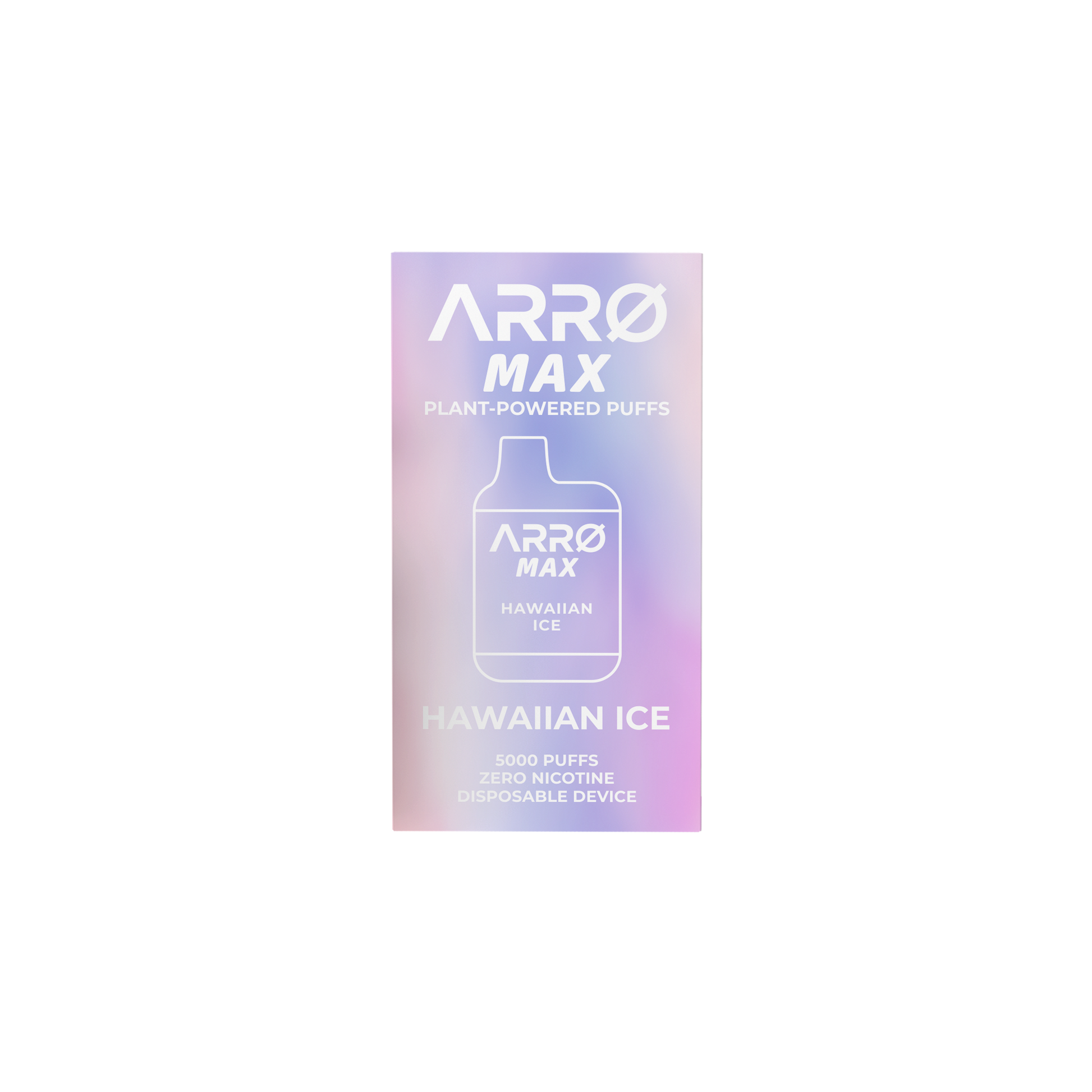 ARR MAX Zero Nicotine Vape | Hawaiian Ice Flavor ARR Brand ARR MAX Zero Nicotine Vape | Hawaiian Ice Flavor ARR Brand
