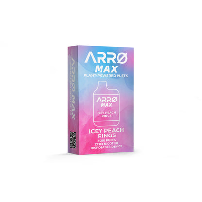 ARRØ MAX – Icey Peach Rings (5,000 Puffs) Plant Powered Aromatherapy Device