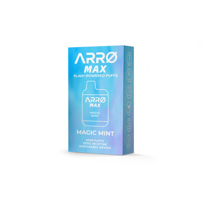 ARRØ MAX –  Magic Mint (5,000 Puffs) Plant Powered Aromatherapy Device, Single Pack