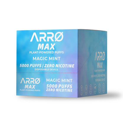 ARRØ MAX –  Magic Mint (5,000 Puffs) Plant Powered Aromatherapy Device, Single Pack