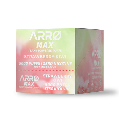 ARRØ MAX – Strawberry Kiwi (5,000 Puffs) Plant Powered Aromatherapy Device, Single Pack