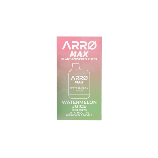 ARRØ MAX –  Watermelon Juice (5,000 Puffs) Plant Powered Aromatherapy Device, Single Pack