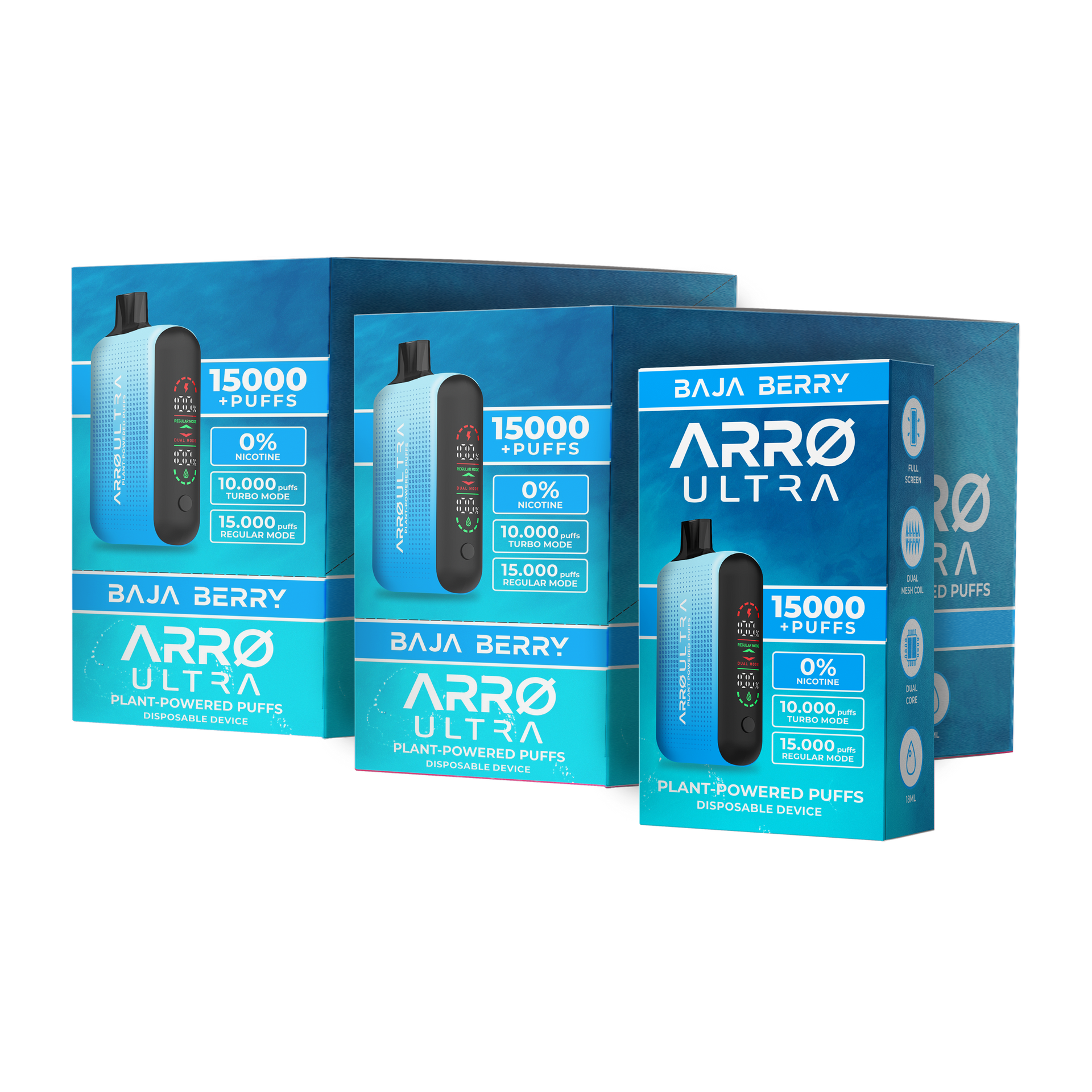 ARR Ultra Nicotine Free Vape | Baja Berry Flavor  ARR Brand