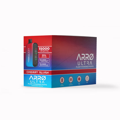 ARRØ Ultra –  Cherry Slush (15,000 Puffs) Plant Powered Aromatherapy Device, Single Pack