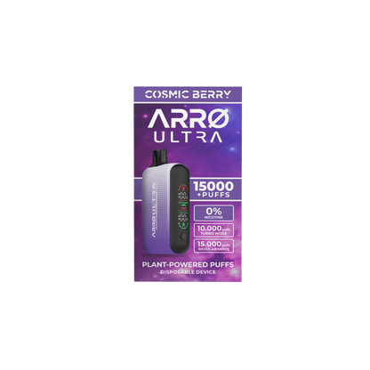 ARRØ Ultra –  Cosmic Berry (15,000 Puffs) Plant Powered Aromatherapy Device, Single Pack