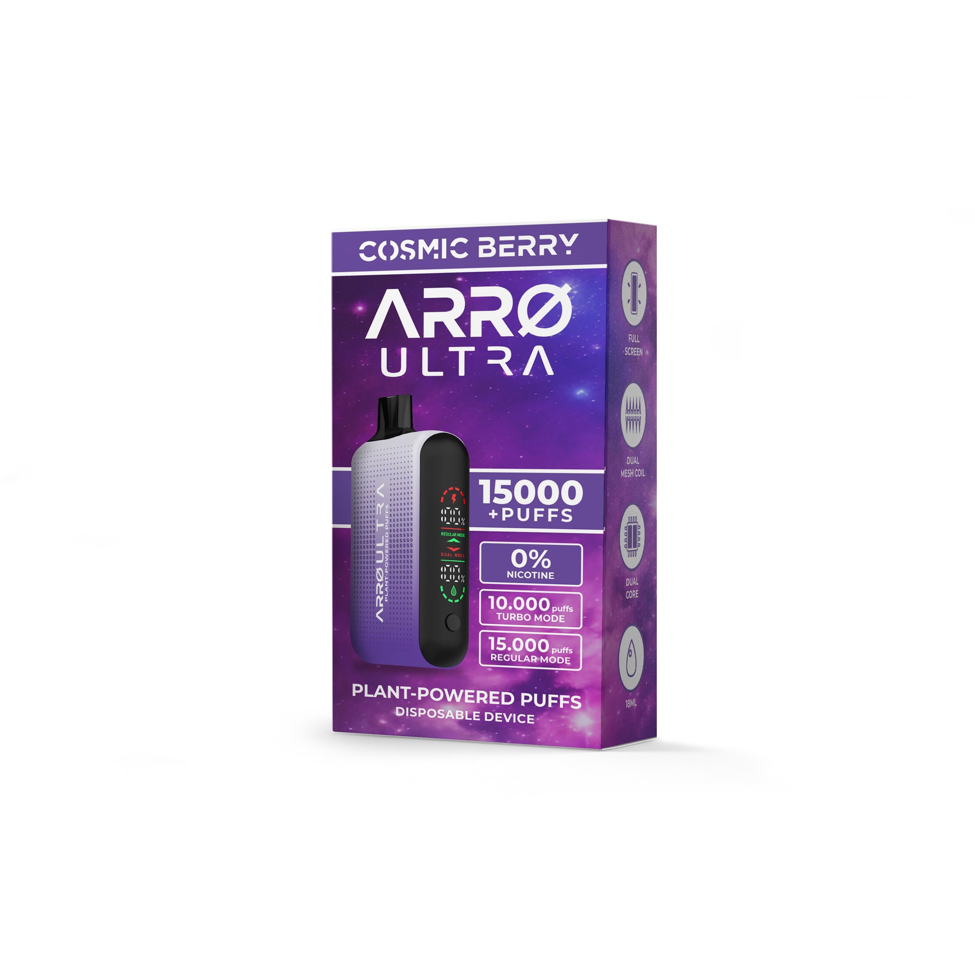 ARR Ultra Nicotine Free Vape | Cosmic Berry ARR Brand ARR Ultra Nicotine Free Vape | Cosmic Berry ARR Brand