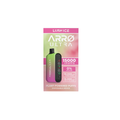 ARR Ultra Nicotine Free Vape | Lush Ice Flavor ARR Brand ARR Ultra Nicotine Free Vape | Lush Ice Flavor ARR Brand