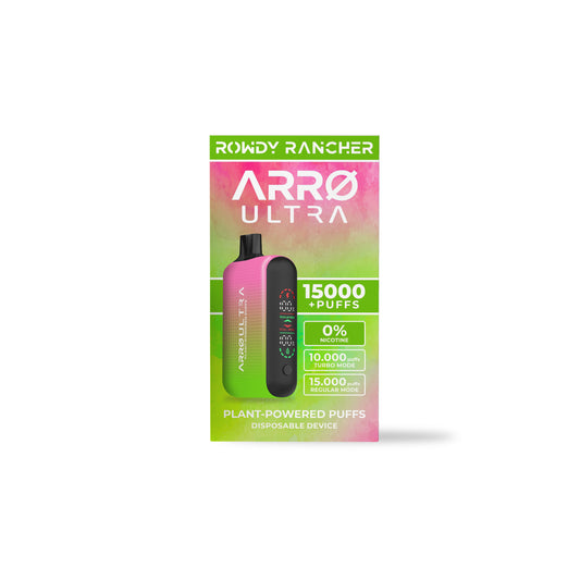 ARRØ Ultra –  Rowdy Rancher (15,000 Puffs) Plant Powered Aromatherapy Device, Single Pack