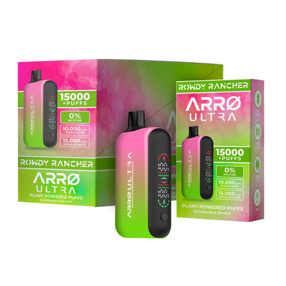 ARRØ Ultra –  Rowdy Rancher (15,000 Puffs) Plant Powered Aromatherapy Device, Single Pack