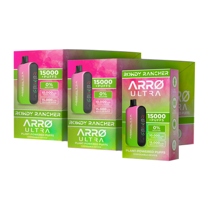 ARRØ Ultra –  Rowdy Rancher (15,000 Puffs) Plant Powered Aromatherapy Device, Single Pack