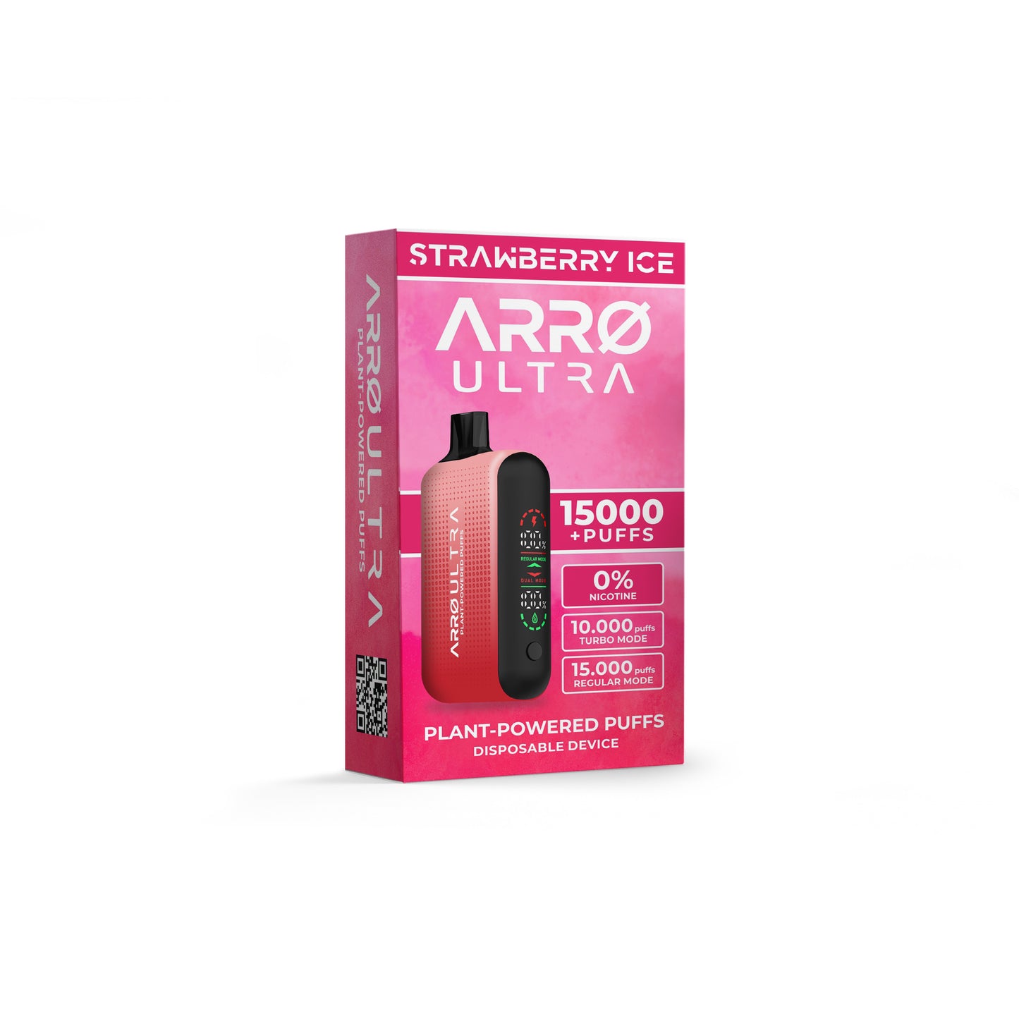 ARR Ultra Nicotine Free Vape | Strawberry Ice ARR Brand ARR Ultra Nicotine Free Vape | Strawberry Ice ARR Brand