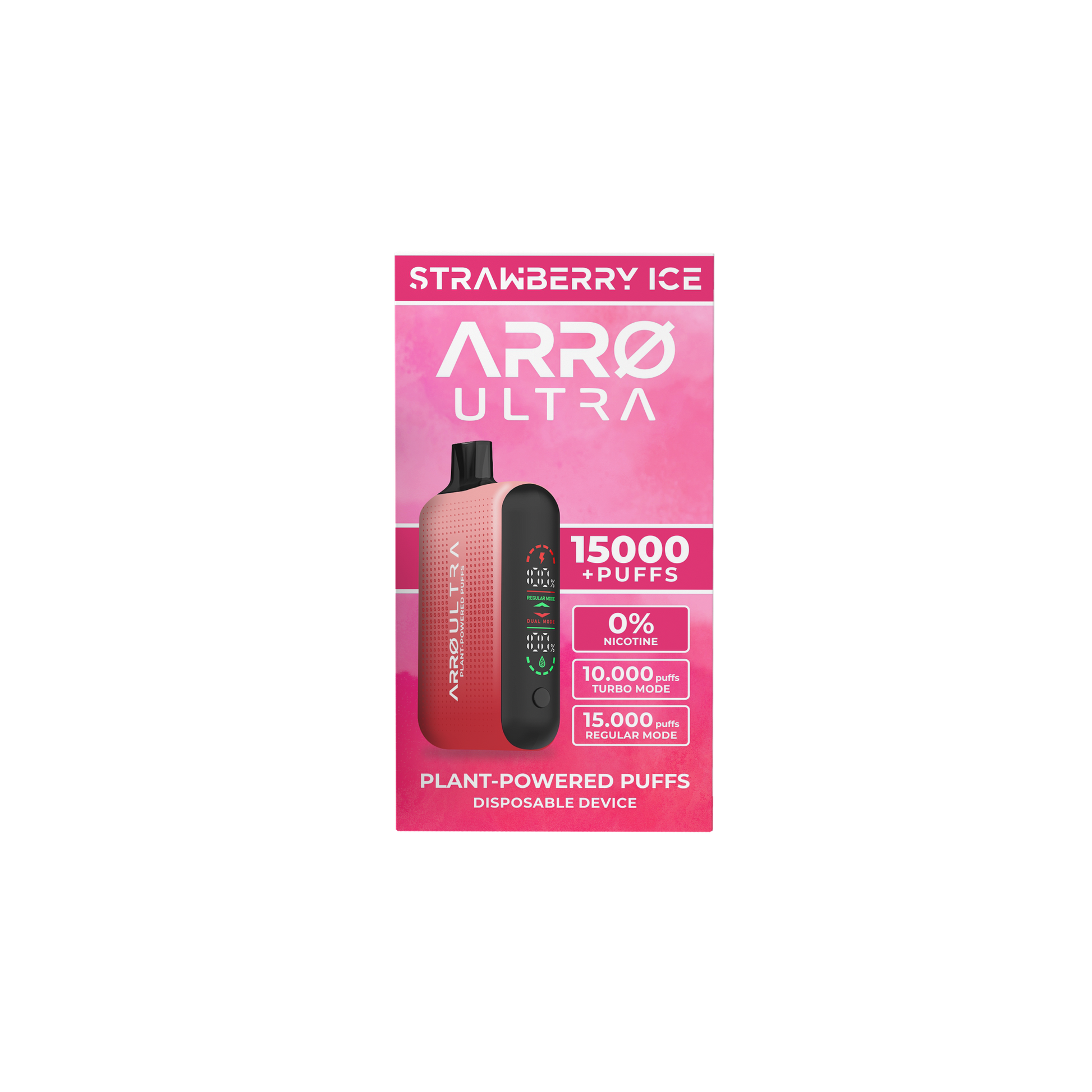 ARR Ultra Nicotine Free Vape | Strawberry Ice ARR Brand ARR Ultra Nicotine Free Vape | Strawberry Ice ARR Brand