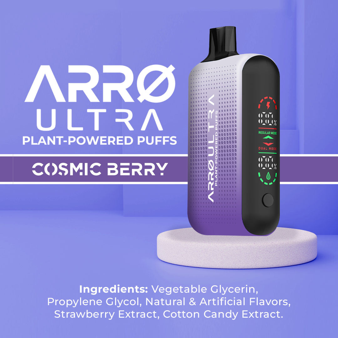 ARR Ultra Nicotine Free Vape | Cosmic Berry ARR Brand ARR Ultra Nicotine Free Vape | Cosmic Berry ARR Brand