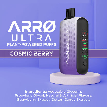 ARRØ Ultra –  Cosmic Berry (15,000 Puffs) Plant Powered Aromatherapy Device, Single Pack