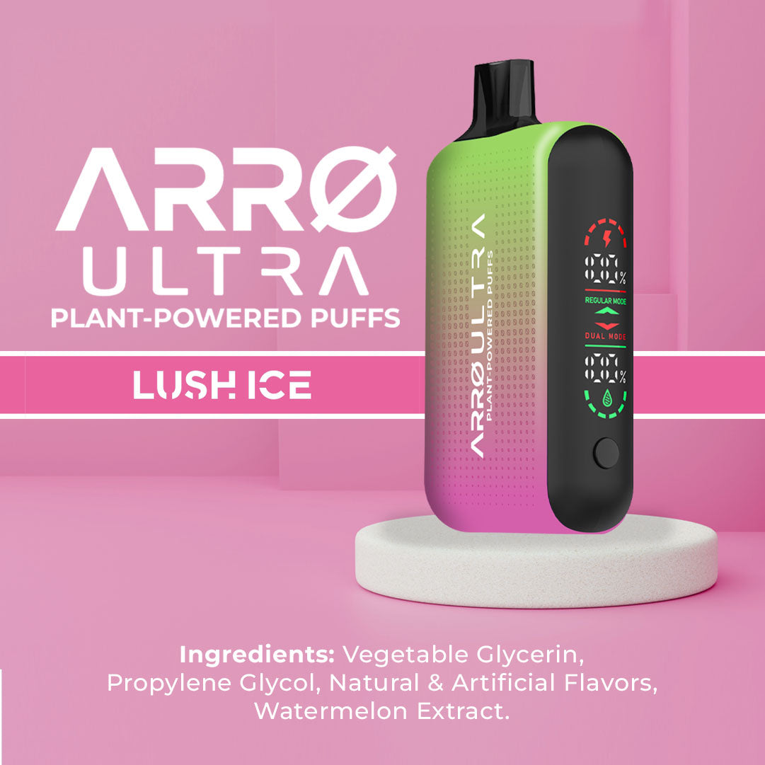 ARR Ultra Nicotine Free Vape | Lush Ice Flavor ARR Brand ARR Ultra Nicotine Free Vape | Lush Ice Flavor ARR Brand