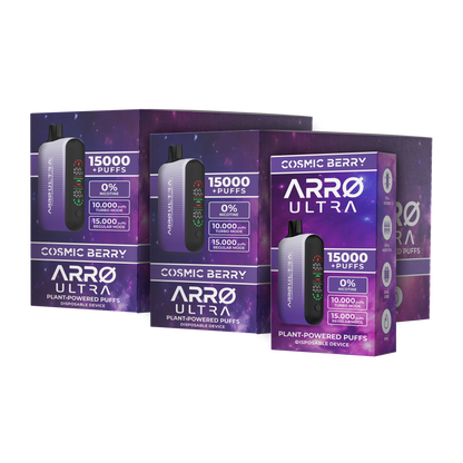 ARRØ Ultra –  Cosmic Berry (15,000 Puffs) Plant Powered Aromatherapy Device, Single Pack