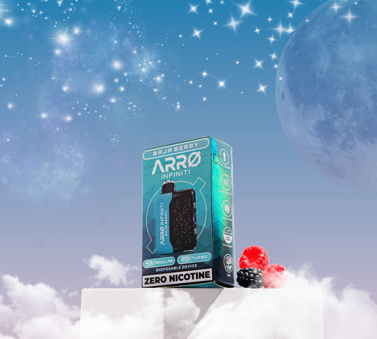ARRØ INFINITI - Zero Nicotine Vapes Baja Berry