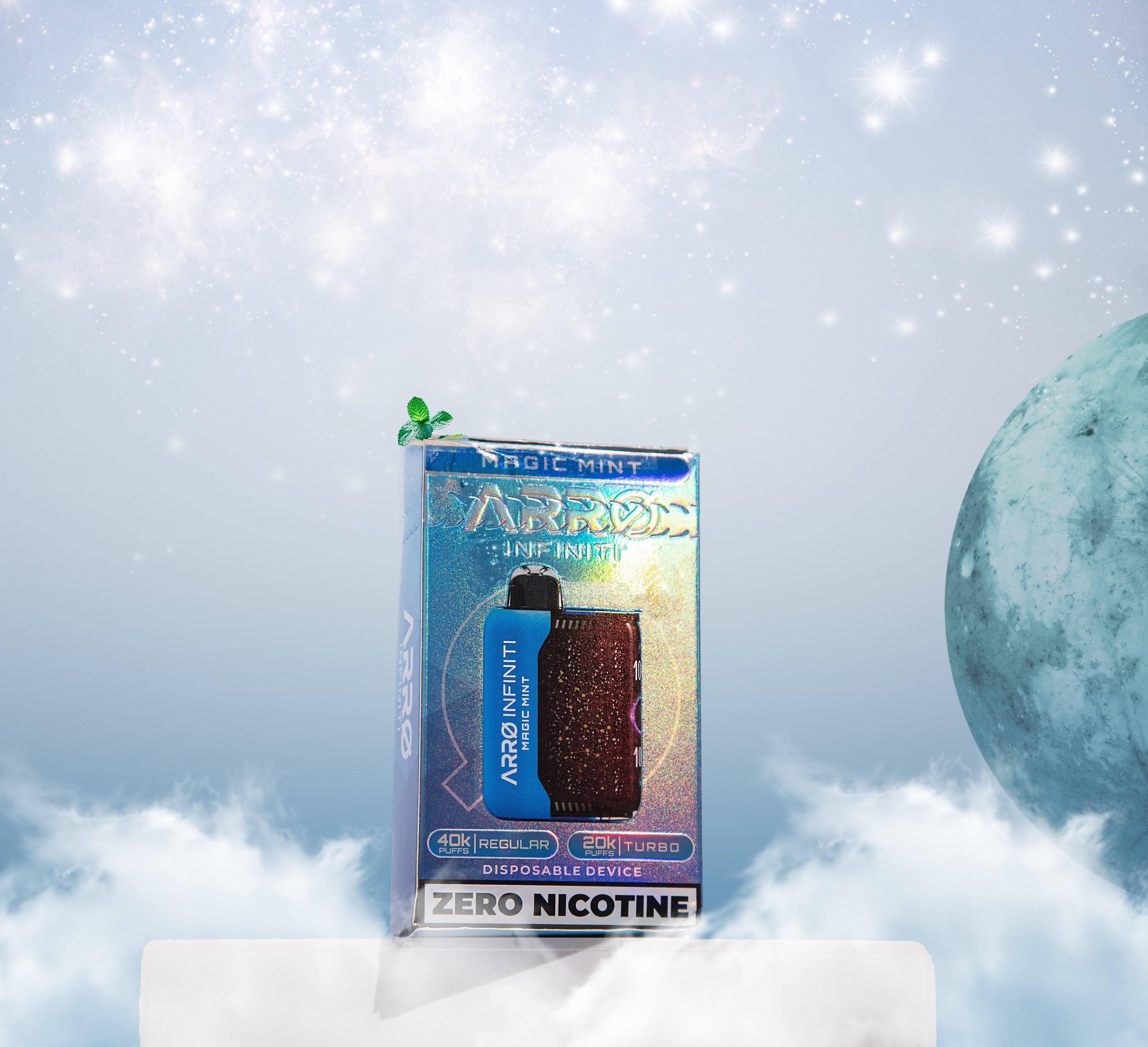 ARRØ INFINITI - Zero Nicotine Vapes Magic Mint