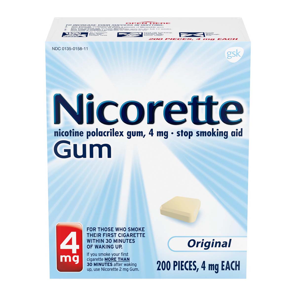 Nicorette gum