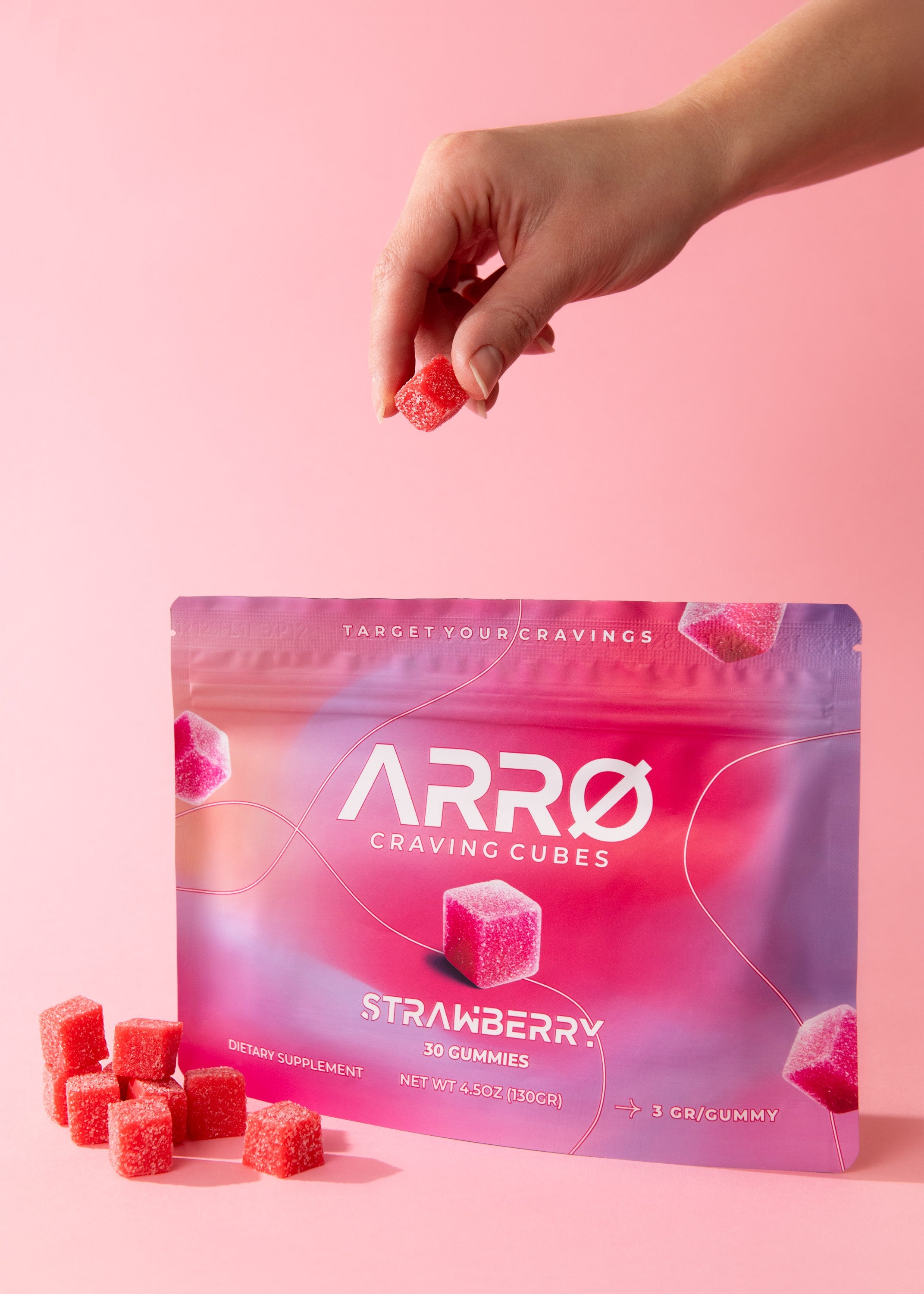 Shop ARRØ Craving Cube - Strawberry Wild