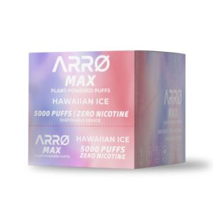 ARRØ MAX Zero Nicotine Vape – Hawaiian Ice - Image 2