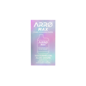 ARRØ MAX Zero Nicotine Vape –  Watermelon Aloe Grape