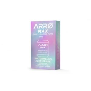 ARRØ MAX Zero Nicotine Vape –  Watermelon Aloe Grape - Image 2